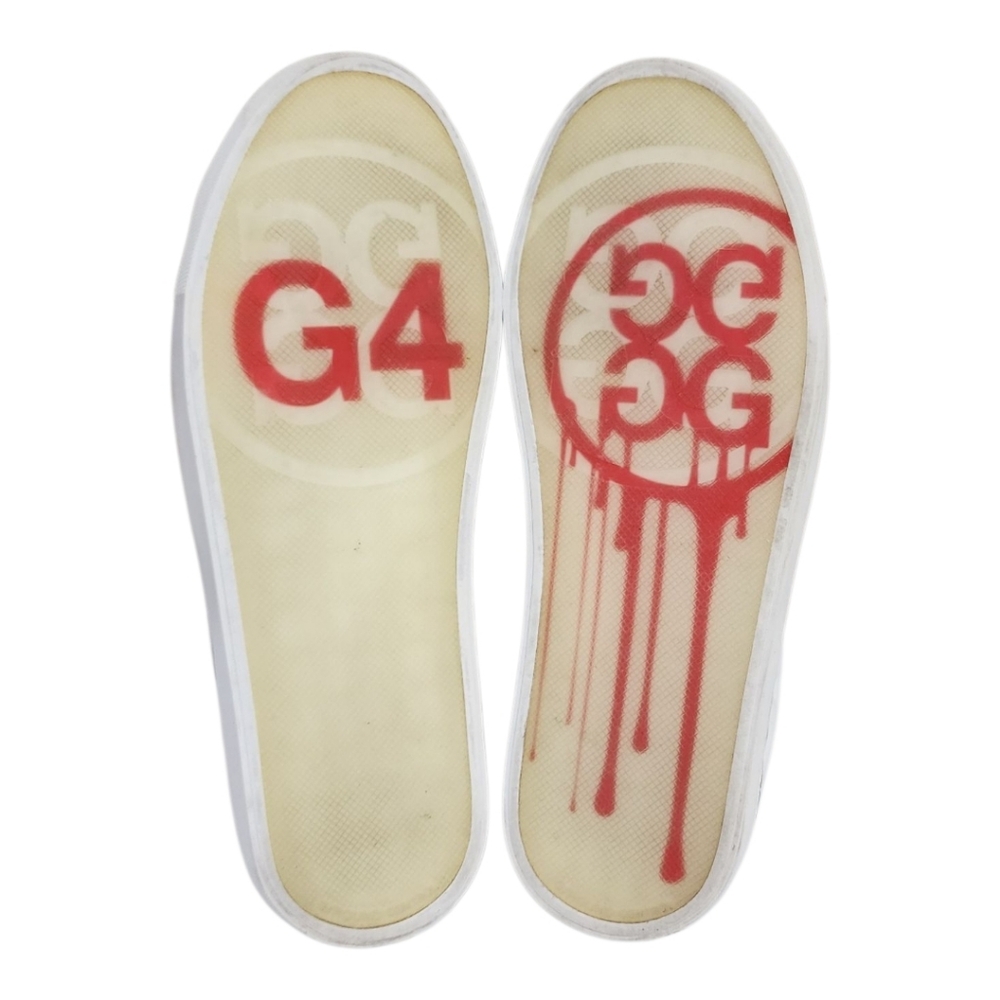 G/FORE White Sneakers with Red Sole - Picture 14 of 16